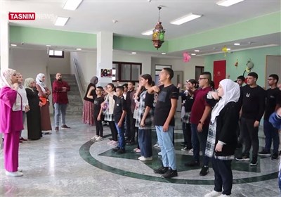 فی ظل معاناة الاحتلال للاطفال.. مدرسة الهلال الأحمر فی الضفة الغربیة تعمل على مساعدة الأطفال الصم