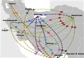 Высокий Иран, дешевый коридор самолетов всех стран мира