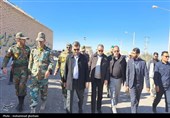 بازدید استاندار خراسان جنوبی از زیرساخت های امنیتی و انسداد مرز در نهبندان