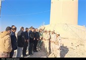 بازدید استاندار خراسان جنوبی از زیرساخت های امنیتی و انسداد مرز در نهبندان