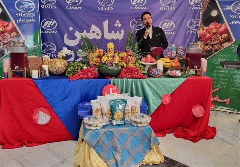 شاهین موتور سفیر شادی در خانه سالمندان