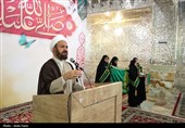 آیین غبارروبی مضجع شریف حضرت احمدبن موسی الکاظم علیهماالسلام و گلباران قبور شهدا،
