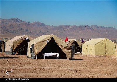 رزمایش اسکان اضطراری حوادث غیرمترقبه در کرمان