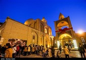حال و هوای کلیسا وانک اصفهان در آستانه سال نو میلادی