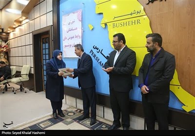 معرفی برگزیدگان رویداد رسانه‌ای هفته دولت استان بوشهر