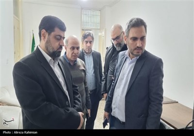 حاج آقا دانی در دفتر سمنان