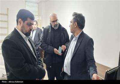 حاج آقا دانی در دفتر سمنان