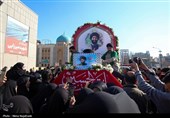تشییع پیکر شهید حجت‌الاسلام‌ سید داود بی‌طرف - مشهد