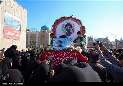 تشییع پیکر شهید حجت‌الاسلام‌ سید داود بی‌طرف - مشهد