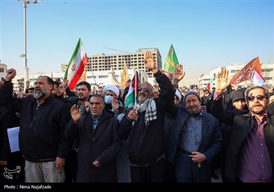 تشییع پیکر شهید حجت‌الاسلام‌ سید داود بی‌طرف - مشهد