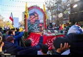 تشییع پیکر شهید حجت‌الاسلام‌ سید داود بی‌طرف - مشهد