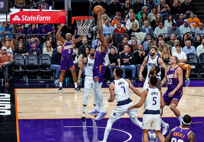 درگیری شدید بازیکنان NBA