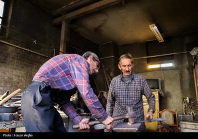 صنعت آهنگری در زنجان به‌شماره افتاده است