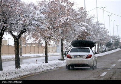 تفریحات زمستانی در ابهر - زنجان