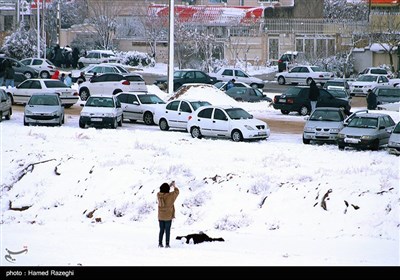 تفریحات زمستانی در ابهر - زنجان