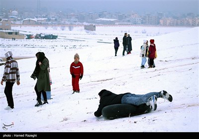 تفریحات زمستانی در ابهر - زنجان