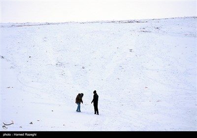 تفریحات زمستانی در ابهر - زنجان