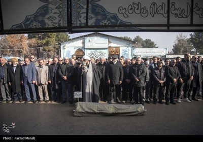 تشییع پیکر منصور یاقوتی در کرمانشاه