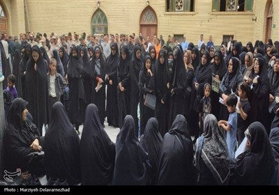 تشییع باشکوه پیکر مطهر شهید مدافع امنیت در بندرلنگه