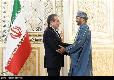 دیدار سید بدر البوسعیدی، وزیر امور خارجه عمان با سید عباس عراقچی، وزیر امور خارجه