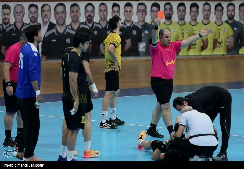 لیگ برتر هندبال/ سپاهان قهرمان نیم‌فصل شد+تصاویر
