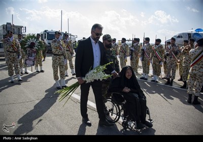 استقبال از پیکر مطهر شهید حمید رضایی -شیراز