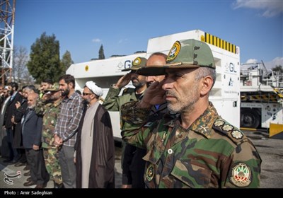 استقبال از پیکر مطهر شهید حمید رضایی -شیراز