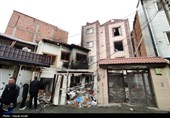 انفجار گاز خانگی در قائمشهر