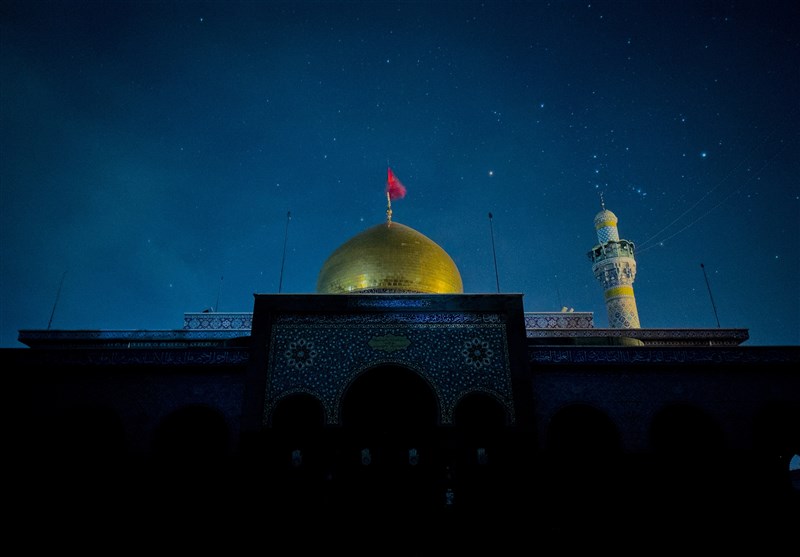 برافراشتن پرچم حرم حضرت زینب (س) توسط شهید حزب الله + فیلم