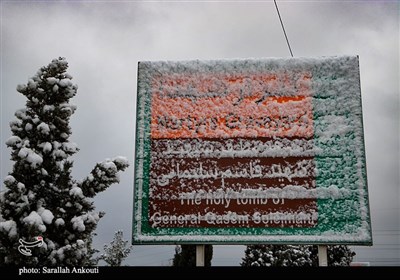 بارش اولین برف زمستانی در کرمان