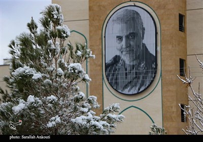 بارش اولین برف زمستانی در کرمان