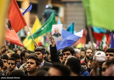 مراسم پنجمین سالگرد شهادت سردار شهید حاج قاسم سلیمانی در مصلی تهران