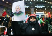 مراسم پنجمین سالگرد شهادت سردار شهید حاج قاسم سلیمانی در مصلی تهران