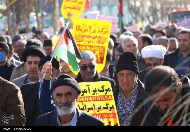 راهپیمایی جمعه خشم در خراسان شمالی برگزار شد