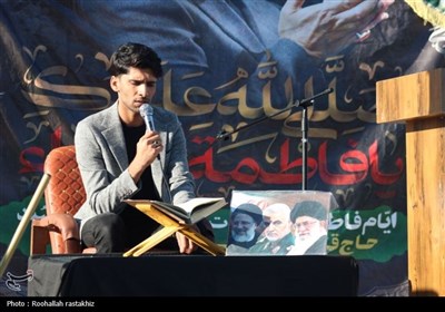 بزرگداشت شهادت شهید سلیمانی در مجتمع امام بخش توکهور