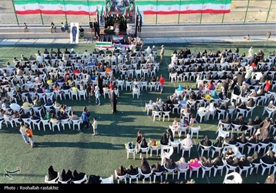 بزرگداشت شهادت شهید سلیمانی در مجتمع امام بخش توکهور