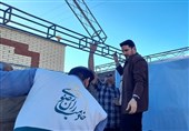 راه‌اندازی کاروان عزای خادمیاران رضوی در کاشان