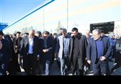 افتتاح واحد خط تولید کلاف فولاد توسط وزیر صمت