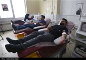 آغاز نذر خون با شعار «مهر حسینی برای ایران» در اردبیل
