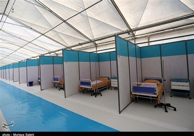 IRGC Sets Up Field Hospital in Western Border Region amid War Game