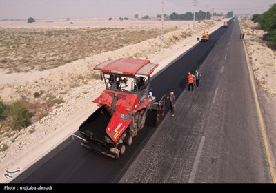 عملیات ایمن‌سازی جاده‌های استان بوشهر