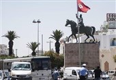 تظاهرات مخالفان در سالگرد انقلاب تونس