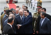 وصول رئيس الوزراء العراقي الى طهران