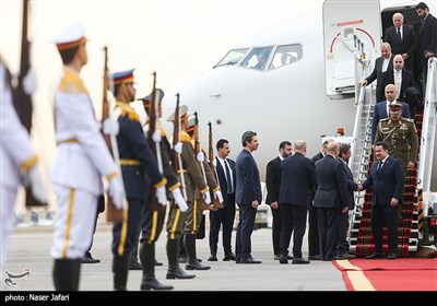 ورود نخست‌وزیر عراق به تهران