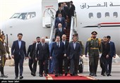 وصول رئيس الوزراء العراقي الى طهران