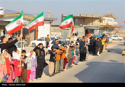 استقبال مردمی از رزمندگان نیروی زمینی سپاه در رزمایش پیامبر اعظم 19