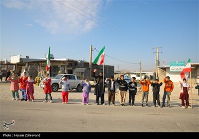 استقبال مردمی از رزمندگان نیروی زمینی سپاه در رزمایش پیامبر اعظم 19