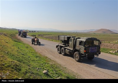 استقبال مردمی از رزمندگان نیروی زمینی سپاه در رزمایش پیامبر اعظم 19