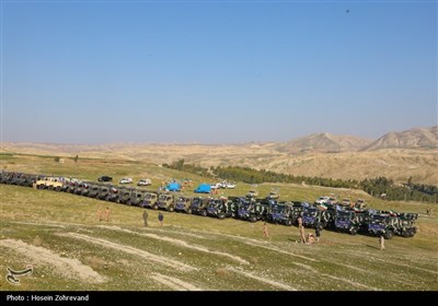 استقبال مردمی از رزمندگان نیروی زمینی سپاه در رزمایش پیامبر اعظم 19