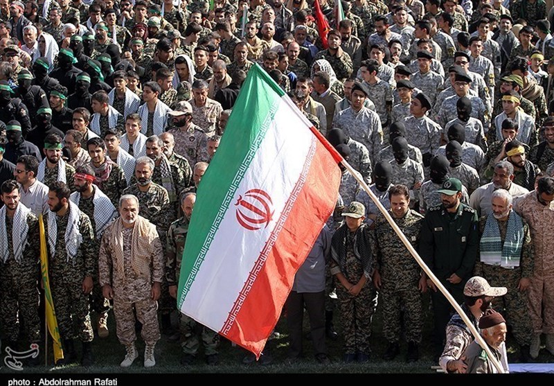 Basij Forces Stage Massive Drill in Tehran